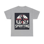 Flag Village England Sporting Flag T-SHIRT Heavy Cotton Tee GBR0002