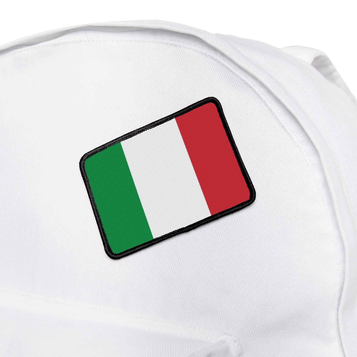 Flag Village Italy Flag Embroidery Iron-On Patches