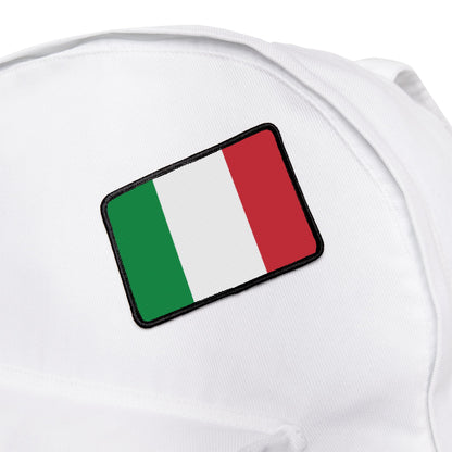 Flag Village Italy Flag Embroidery Iron-On Patches