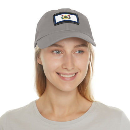 Flag Village USA West Virginia State Flag Hat Cap with Leather Patch
