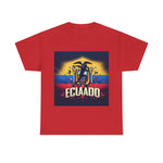 Flag Village Ecuador Sporting Flag T-SHIRT Heavy Cotton Tee ECU0003