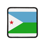 Flag Village Djibouti Flag Embroidery Iron-On Patches