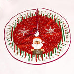 Flag Village Christmas tree skirt Christmas tree decorations Christmas gifts Christmas scene matching