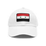 Flag Village Syria Flag Hat Cap with Leather Patch