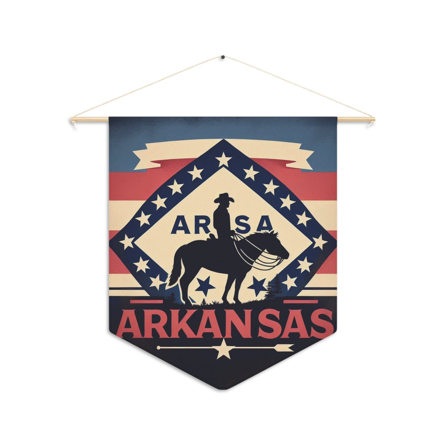 Flag Village Arkansas State Flag Pennant Sporting Home Wall decoration AR0002
