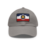 Flag Village USA Utah State Flag Hat Cap with Leather Patch
