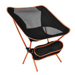 Flag Village Travel Ultralight Folding Chair Superhard High Load Outdoor Camping Chair Portable Beach Hiking Picnic Seat Fishing Tools Chair
