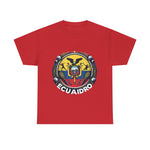 Flag Village Ecuador Sporting Flag T-SHIRT Heavy Cotton Tee ECU0001