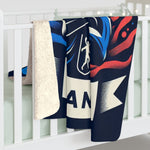 Flag Village France Sporting Flag Sherpa Fleece Blanket FRA0004