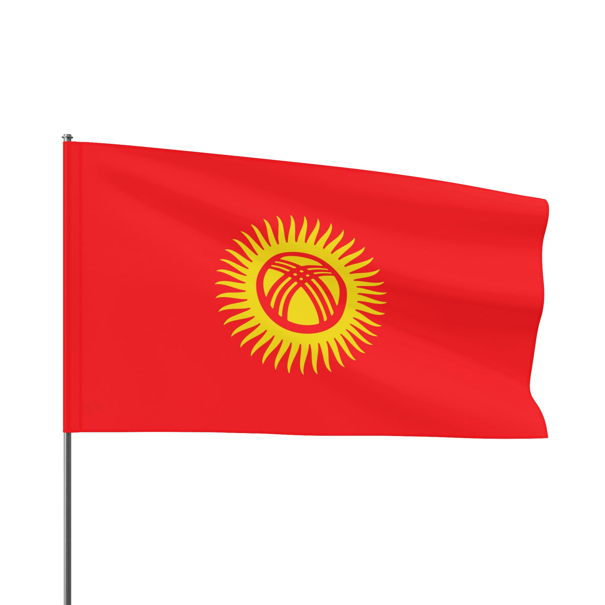 Flag Village Kyrgyzstan Flag 18" x 12" / 36" x 24" / 60" x 36"