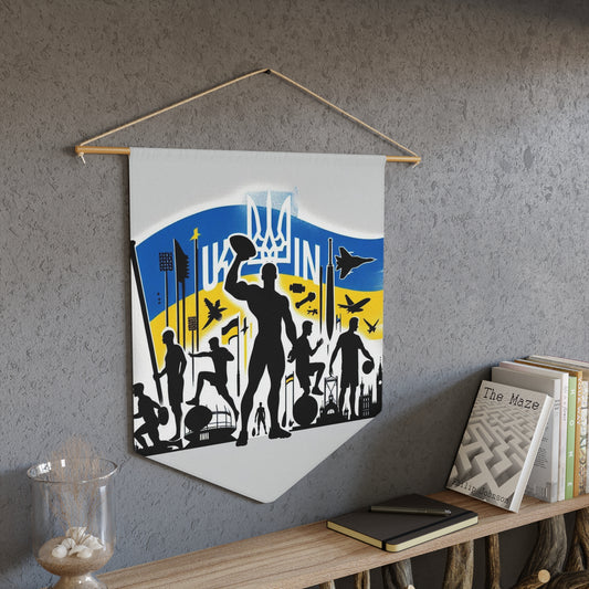 Flag Village Ukraine Flag Pennant Sporting Home Wall decoration UKR0001
