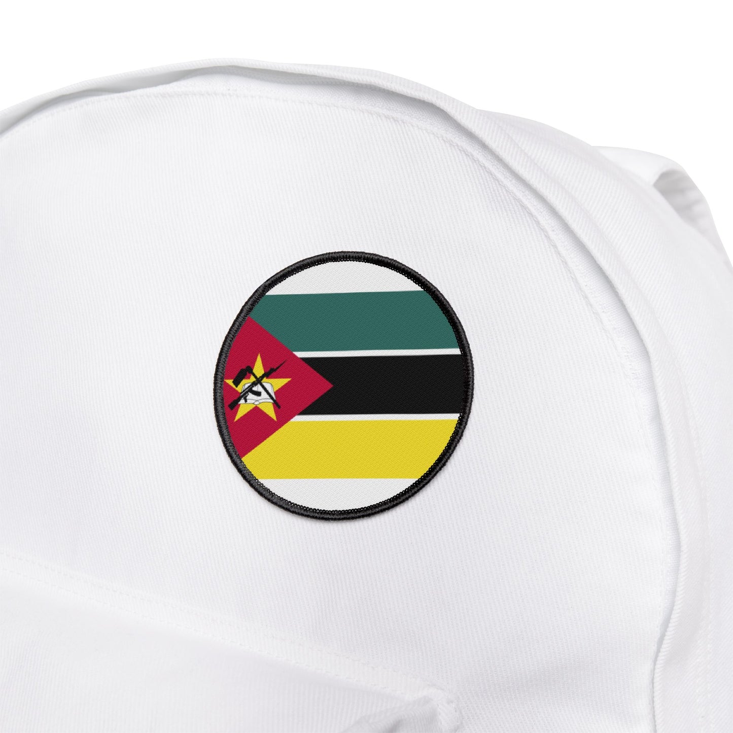Flag Village Mozambique Flag Embroidery Iron-On Patches