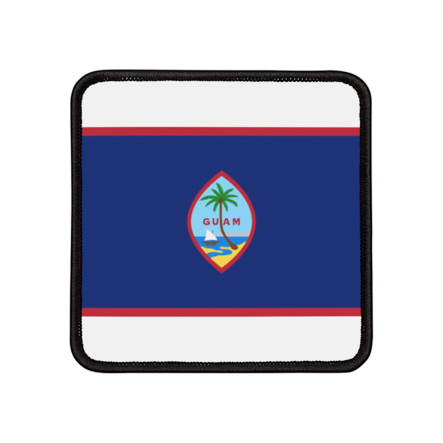 Flag Village Guam State Flag Embroidery Iron-On Patches