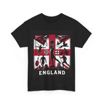 Flag Village England Sporting Flag T-SHIRT Heavy Cotton Tee GBR0005