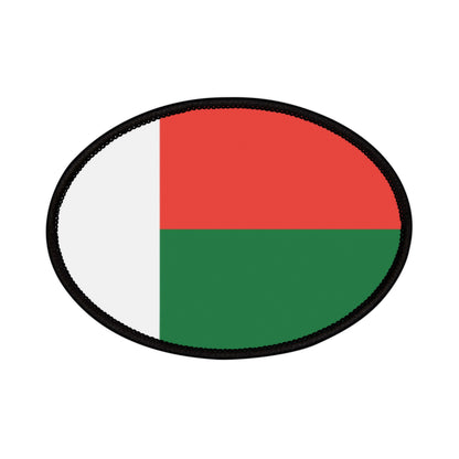 Flag Village Madagascar Flag Embroidery Iron-On Patches
