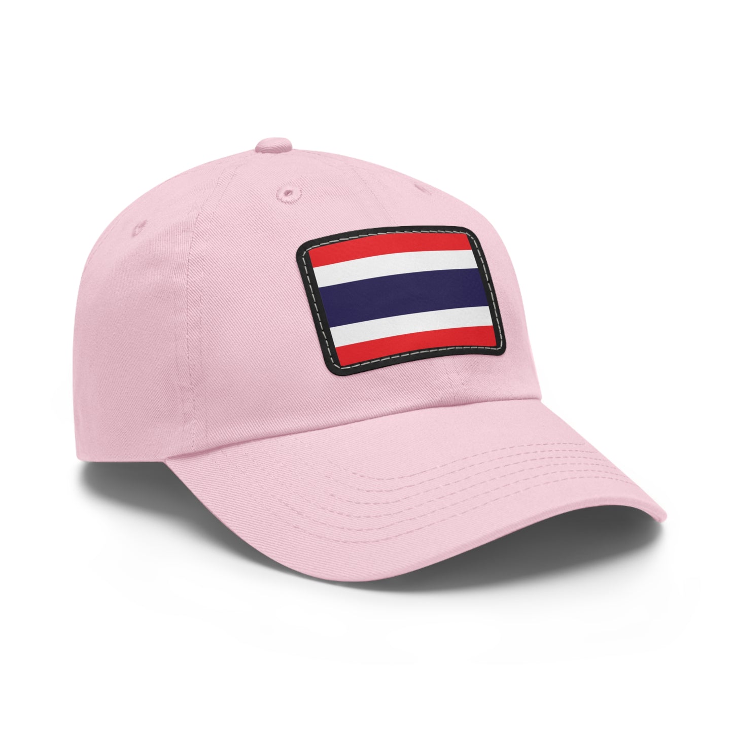 Flag Village Thailand Flag Hat Cap with Leather Patch