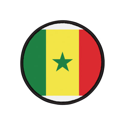 Flag Village Senegal Flag Embroidery Iron-On Patches