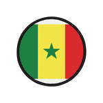 Flag Village Senegal Flag Embroidery Iron-On Patches