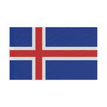 Flag Village Iceland Flag 18" x 12" / 36" x 24" / 60" x 36"