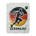 Flag Village Germany Sporting Flag Sherpa Fleece Blanket