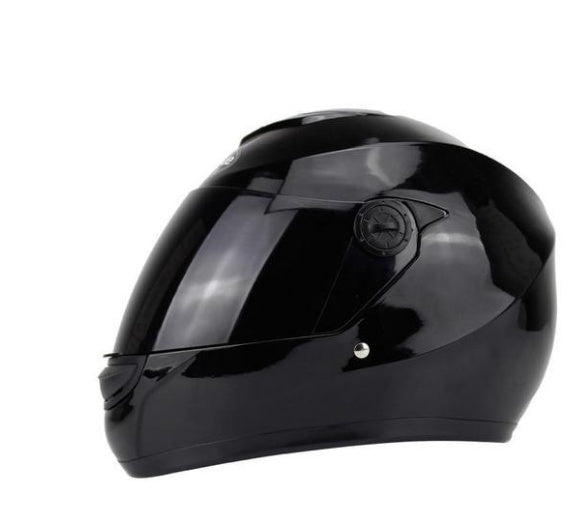 Flag Village Auto Tools Electric motorcycle helmet battery car helmet full face helmet winter anti-fog full-covering helmet