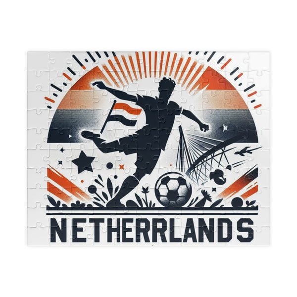 Flag Village Netherlands Sporting Flag Puzzle