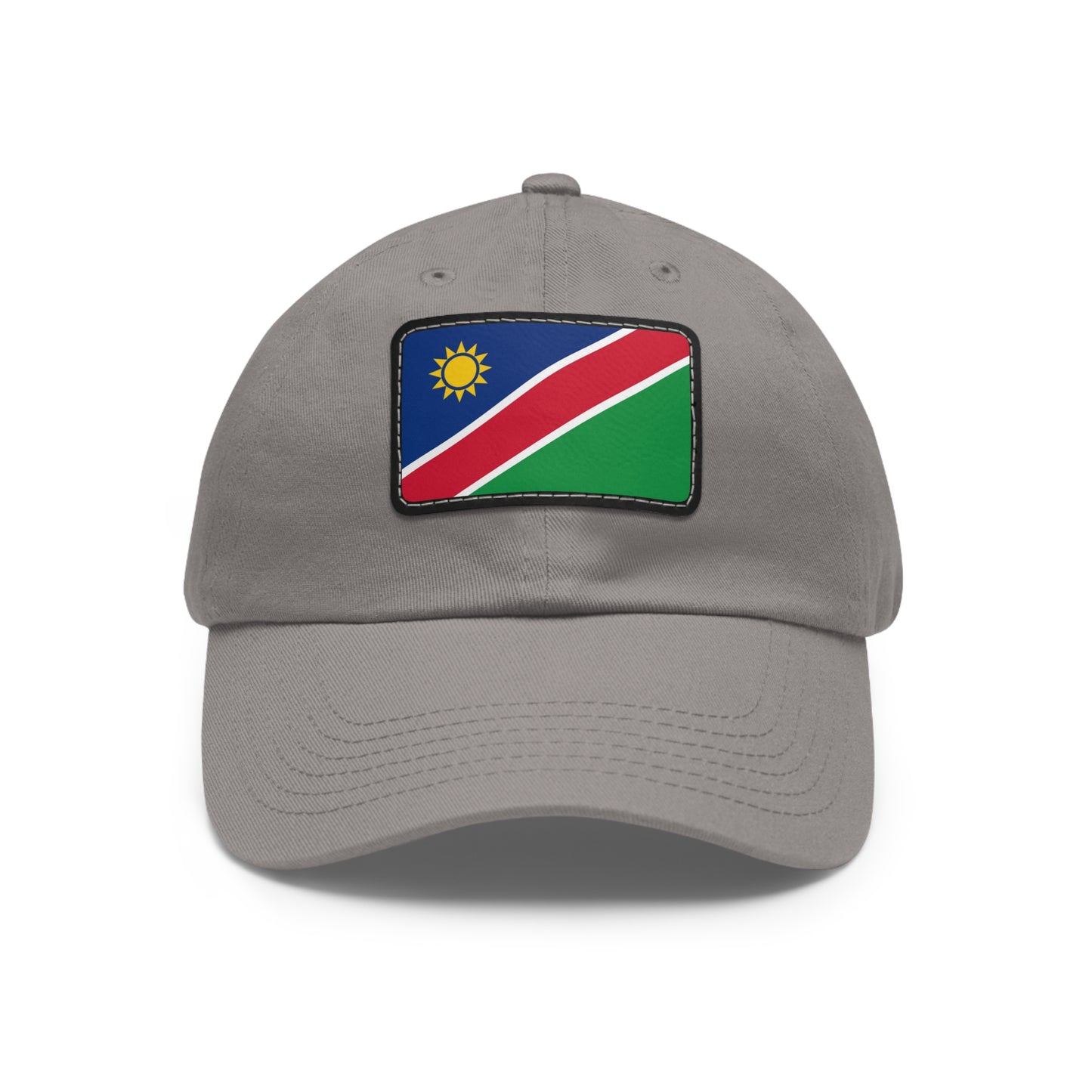 Flag Village Namibia Flag Hat Cap with Leather Patch