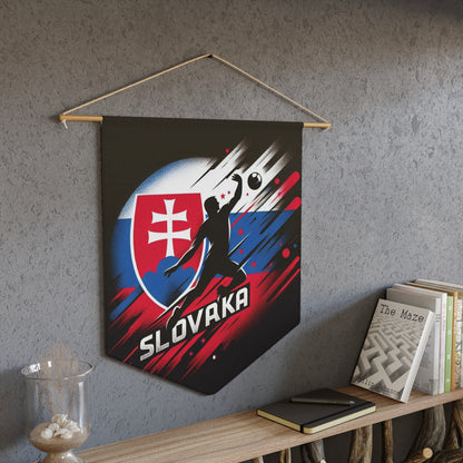 Flag Village Slovakia Flag Pennant Sporting Home Wall decoration SVK0001