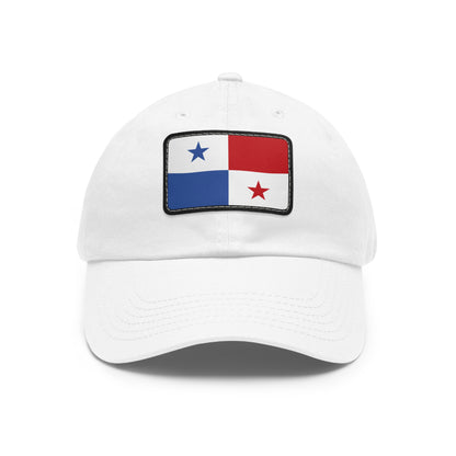 Flag Village Panama Flag Hat Cap with Leather Patch