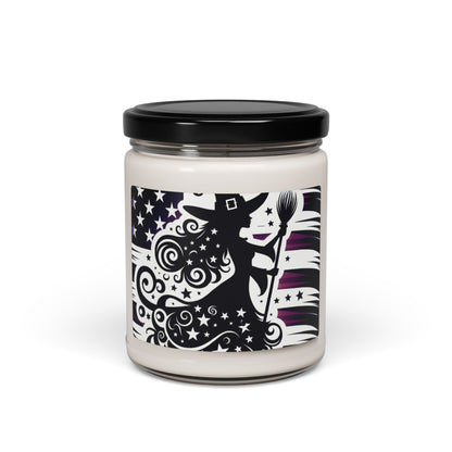 Flag Village Halloween Pretty Witch Scented Soy Candle, 9oz HW0037