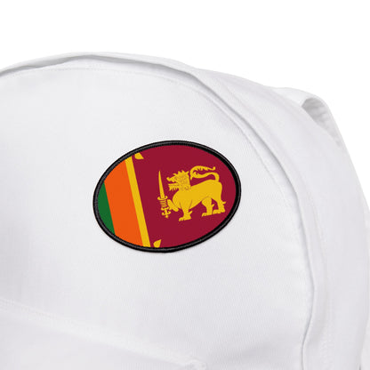 Flag Village Sri Lanka Flag Embroidery Iron-On Patches