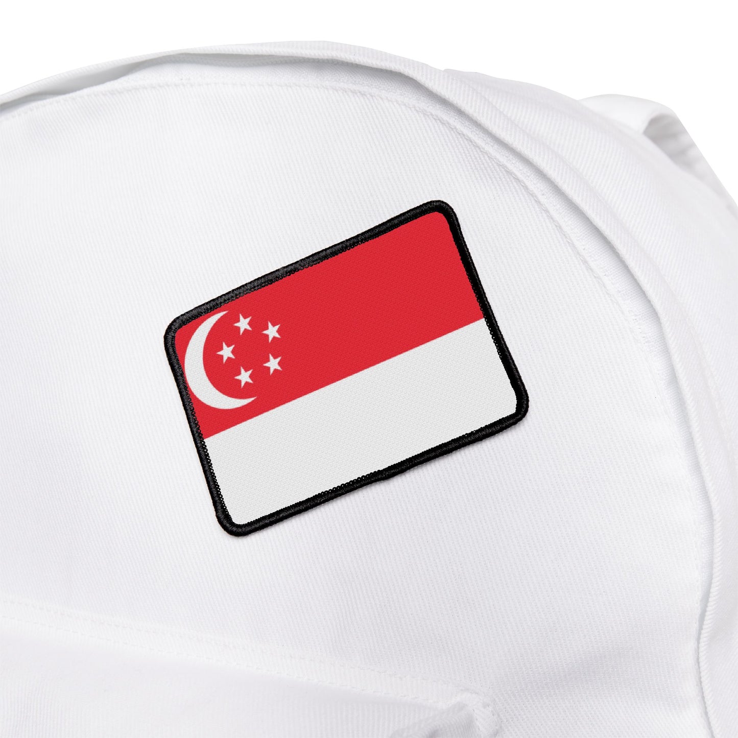 Flag Village Singapore Flag Embroidery Iron-On Patches