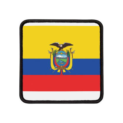 Flag Village Ecuador Flag Embroidery Iron-On Patches