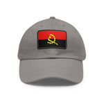 Flag Village Angola Flag Hat Cap with Leather Patch