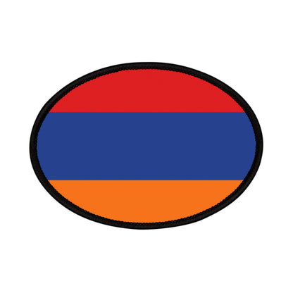 Flag Village Armenia Flag Embroidery Iron-On Patches