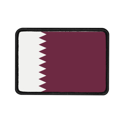 Flag Village Qatar Flag Embroidery Iron-On Patches