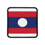 Flag Village Laos Flag Embroidery Iron-On Patches