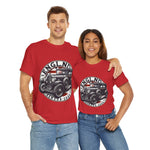 Flag Village UK Vintage Car Flag T-SHIRT Heavy Cotton Tee UK0009
