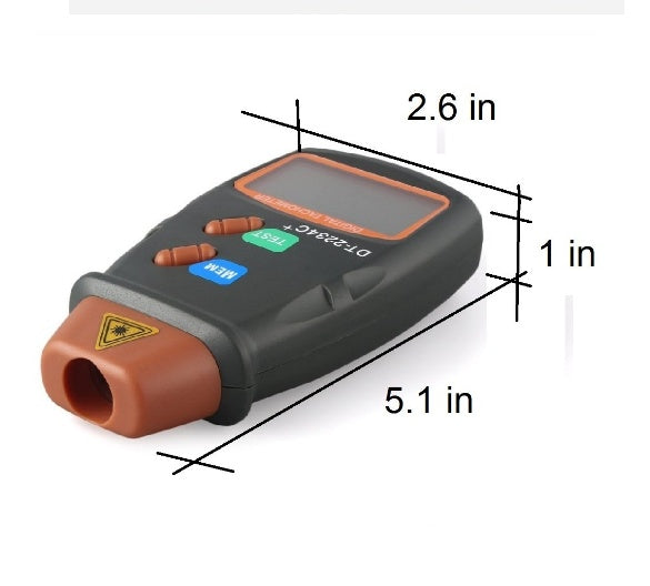 Flag Village Auto Tools Digital Tachometer
