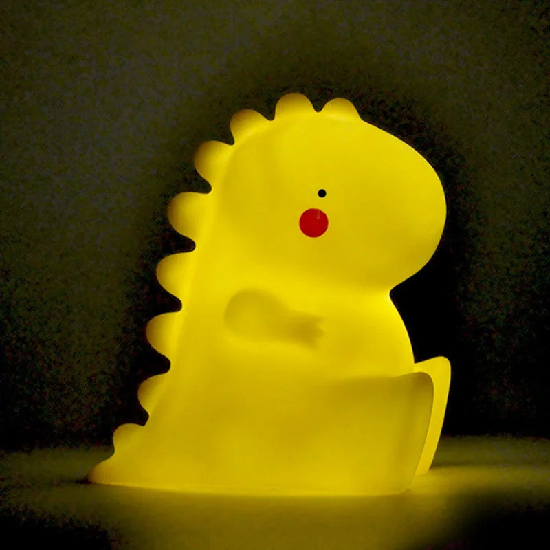 Flag Village Luminous Toys, Children's Room LED Lights, Bedside Lamp Decorations, Enamel New Creative Gifts