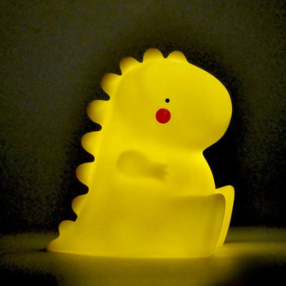 Flag Village Luminous Toys, Children's Room LED Lights, Bedside Lamp Decorations, Enamel New Creative Gifts