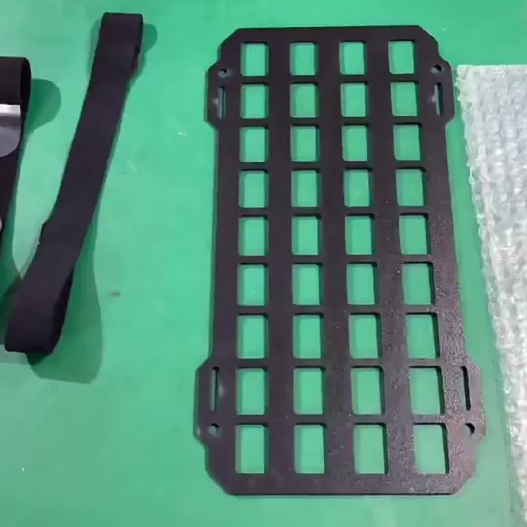 Flag Village Auto Tools Car Visor Sun Visor Organiser Molle Rigid Plate Vehicle Car Truck Sun Protection Storage Holder Carrier For Tactical Equipment Molle Bag EDC Tools Car Interior Accessories
