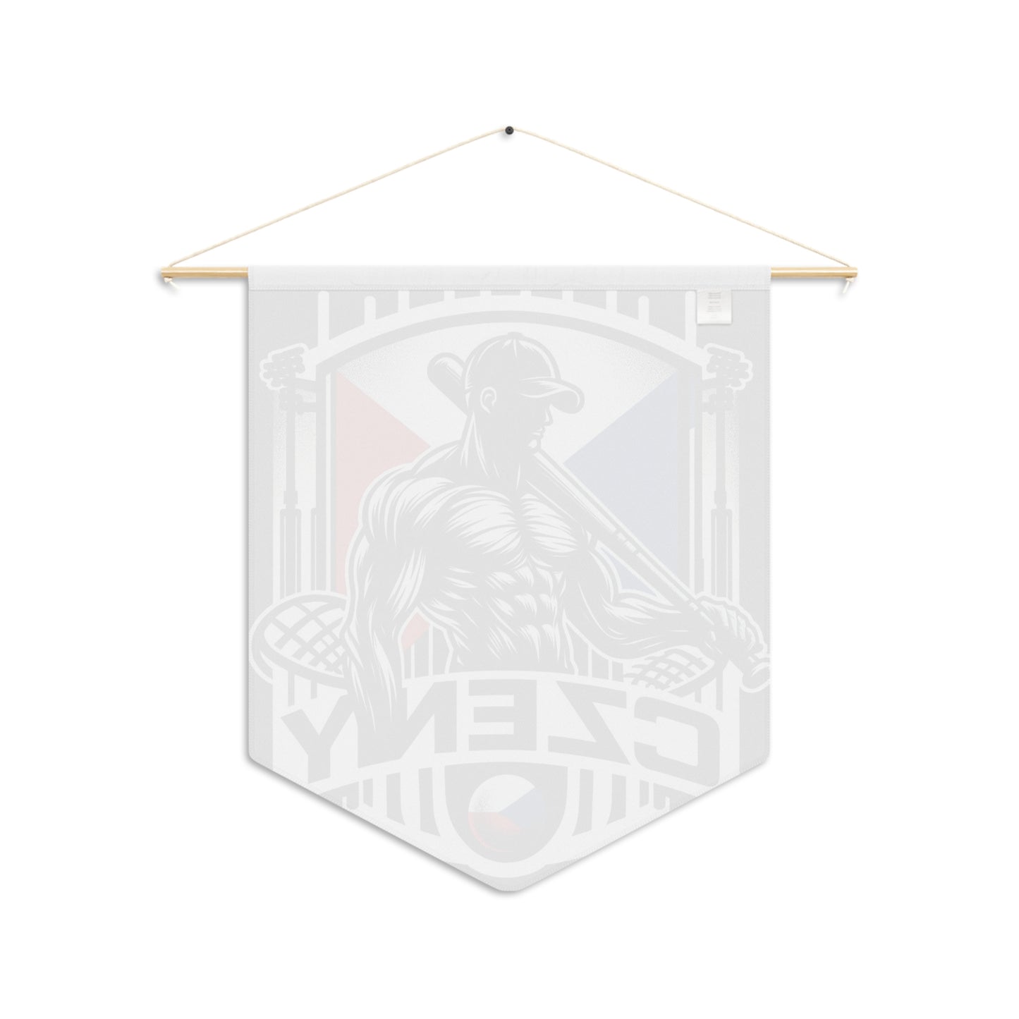 Flag Village Czech Flag Pennant Sporting Home Wall decoration CZE0002