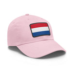 Flag Village Netherlands Flag Hat Cap with Leather Patch