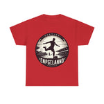 Flag Village England Sporting Flag T-SHIRT Heavy Cotton Tee GBR0004