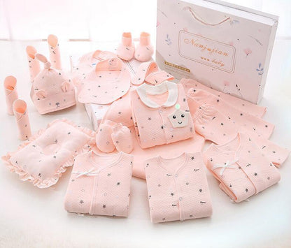Flag Village Newborn Baby Clothes Thin Suit Baby Gift Box