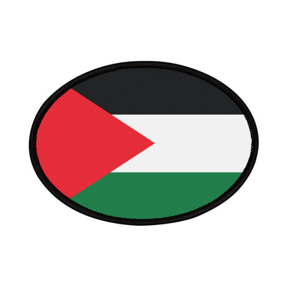 Flag Village Palestine Flag Embroidery Iron-On Patches