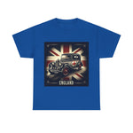 Flag Village UK Vintage Car Flag T-SHIRT Heavy Cotton Tee UK0004