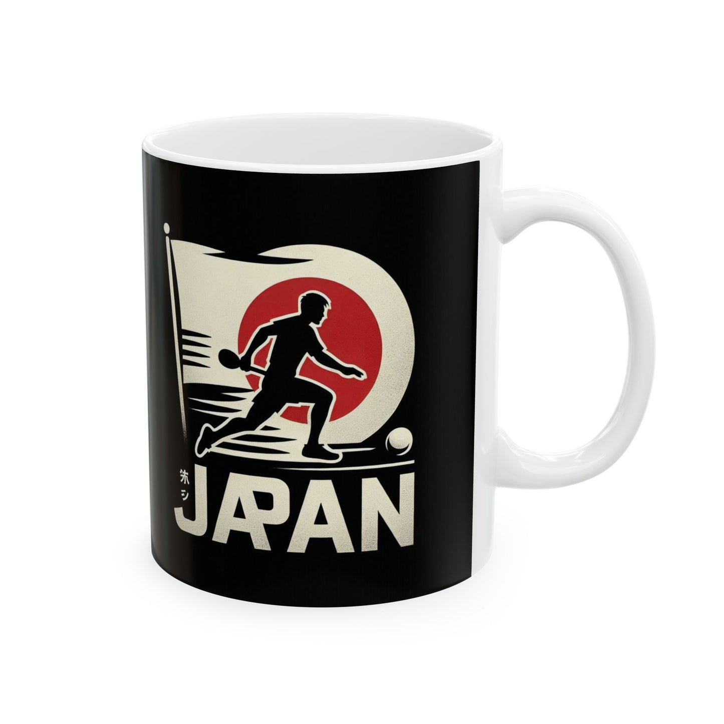Flag Village Japan Sporting Flag Ceramic Coffee Mug 11oz JPN0008