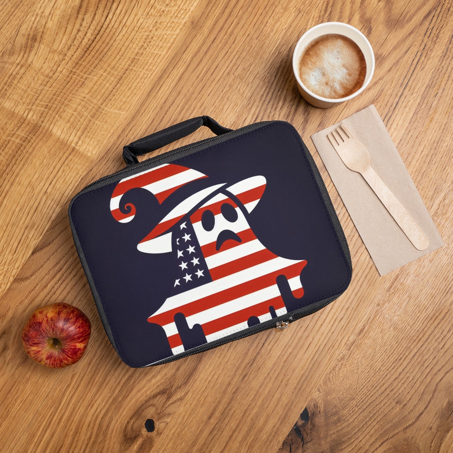 Flag Village Halloween Witch Lunch Bag HW0066